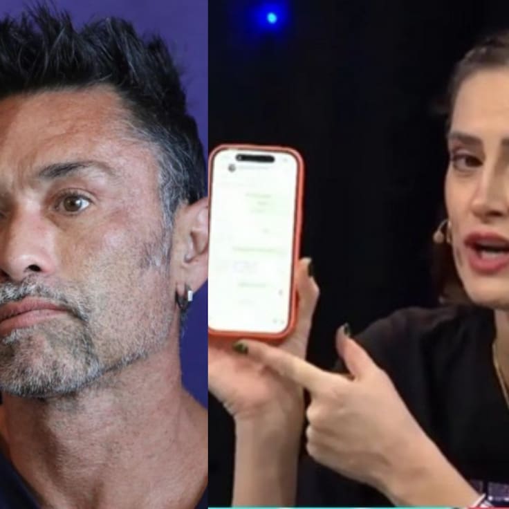 “Chino” Ríos explota contra Adriana Barrientos por preguntas sobre su expareja: “No sé si ustedes son weo...”