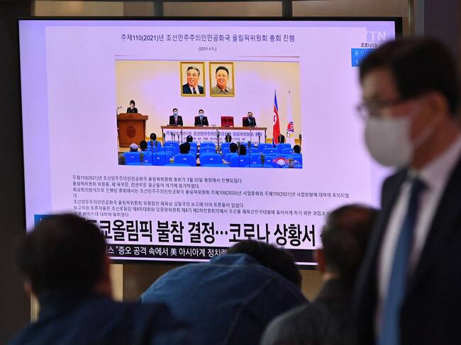 En Seúl la televisión muestra la renuncia de Corea del Norte a los JJOO