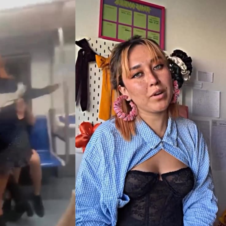 Chilena viral por golpear a mujer racista en metro de España rompe el silencio: “Que quede claro que no sé pelear”