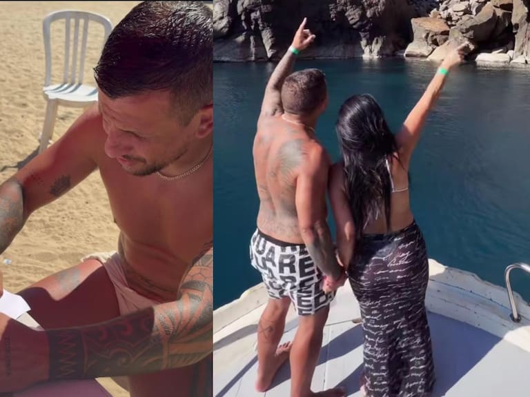 Firmó contrato en la playa y le enseñó cánticos de la barra a su pareja: Vecchio palpita su regreso a Unión Española