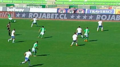 El polémico fuera de juego en partido de Audax ante Universidad de Chile