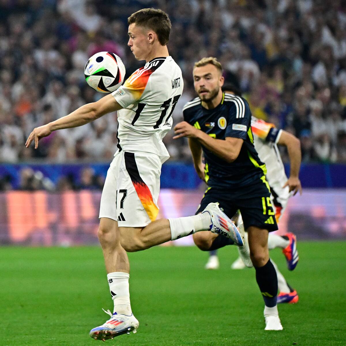 Alemania goleó a Escocia en el primer tiempo en el duelo inaugural de la Eurocopa 2024