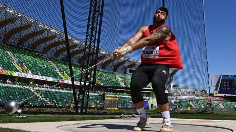 Humberto Mansilla avanza a la final del lanzamiento del martillo en el Mundial de Atletismo