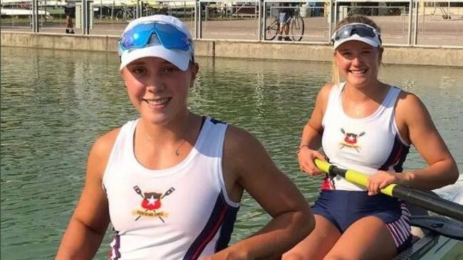 Antonia Liewald y Magdalena Nannig avanzaron a la final del Mundial Junior de Remo