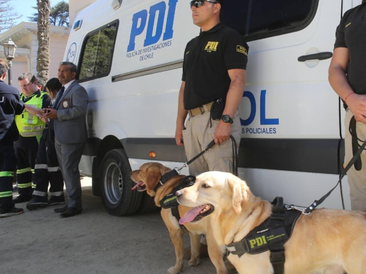 17 kilos de pasta base: detienen a tres sujetos por tráfico de drogas en Antofagasta