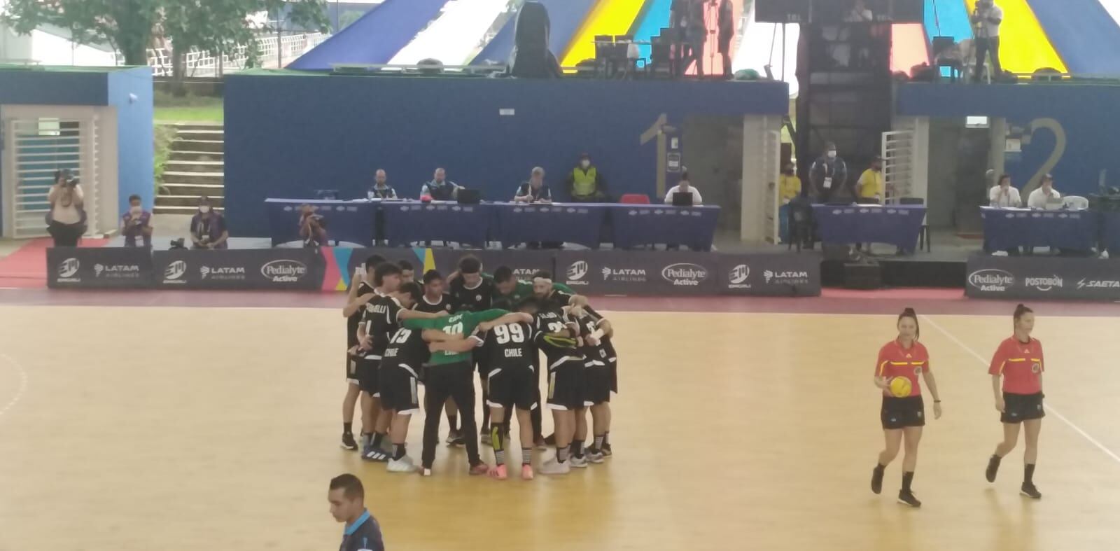 El Team Chile de balonmano masculino pasó a semifinales de los Panamericanos Junior