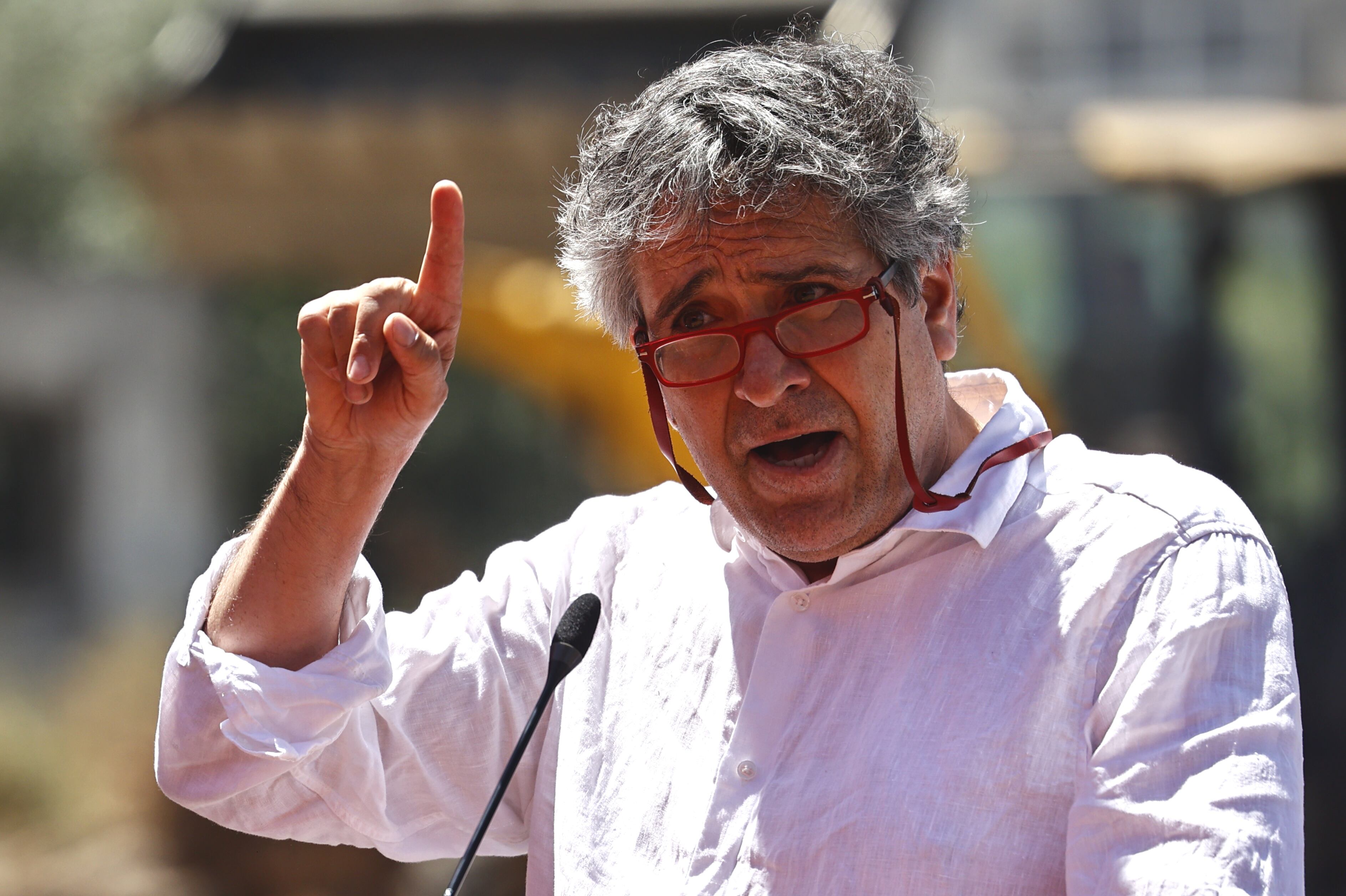 Agencia Uno | El alcalde de Huechuraba, Carlos Cuadrado