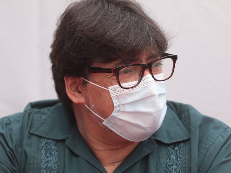 1 de enero del 2022/SANTIAGODaniel Jadue, durante el tradicional caldillo de congrio del Partido Comunista.
FOTO: SEBASTIAN BELTRAN GAETE/AGENCIAUNO