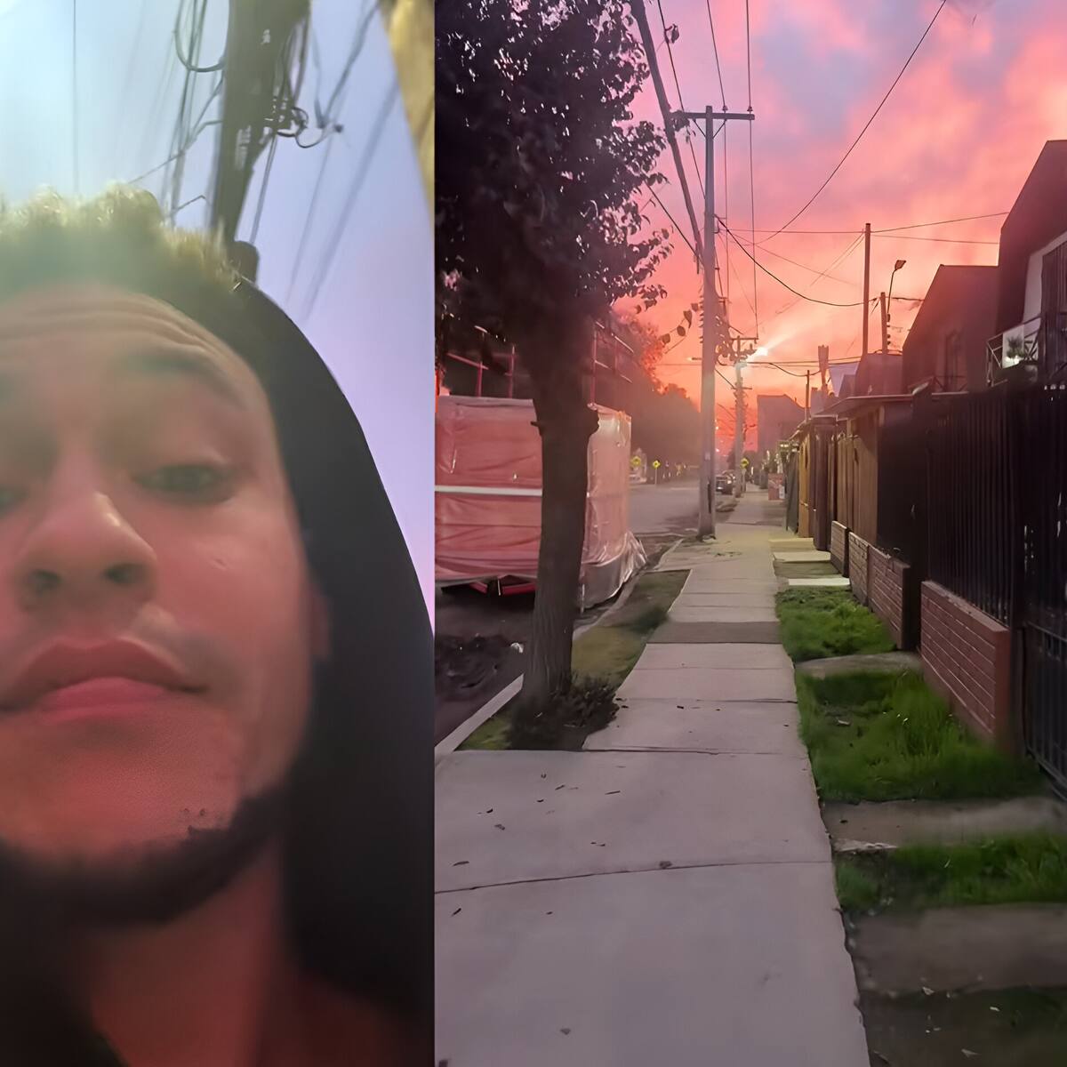 “Parece falso”: Estadounidense muestra en TikTok su fascinación por cómo se ven los cielos en Chile