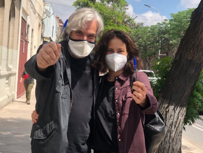 Amparo Noguera y Francisco Reyes | Instagram