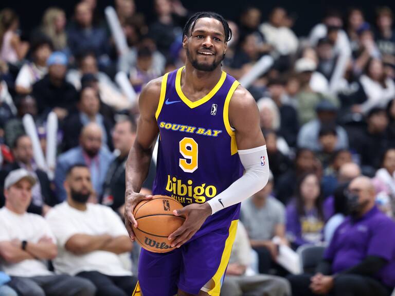 Bronny James tampoco pudo brillar en su debut en la NBA G League
