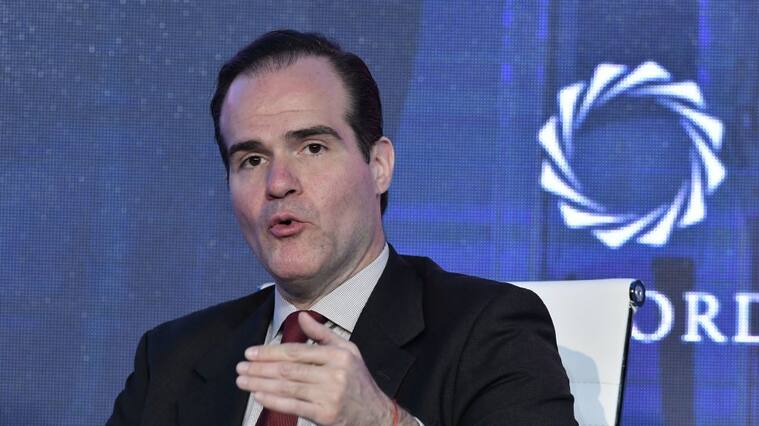 BOGOTA, COLOMBIA - MAY 14: Mauricio Claver-Carone, Senior Director National Security Council, attends the conversation 'Trump Administration Priorities in the Americas' at the 2019 Concordia Americas Summit in Bogota on May 14, 2019. (Photo by Gabriel Aponte/Getty Images for Concordia Summit)