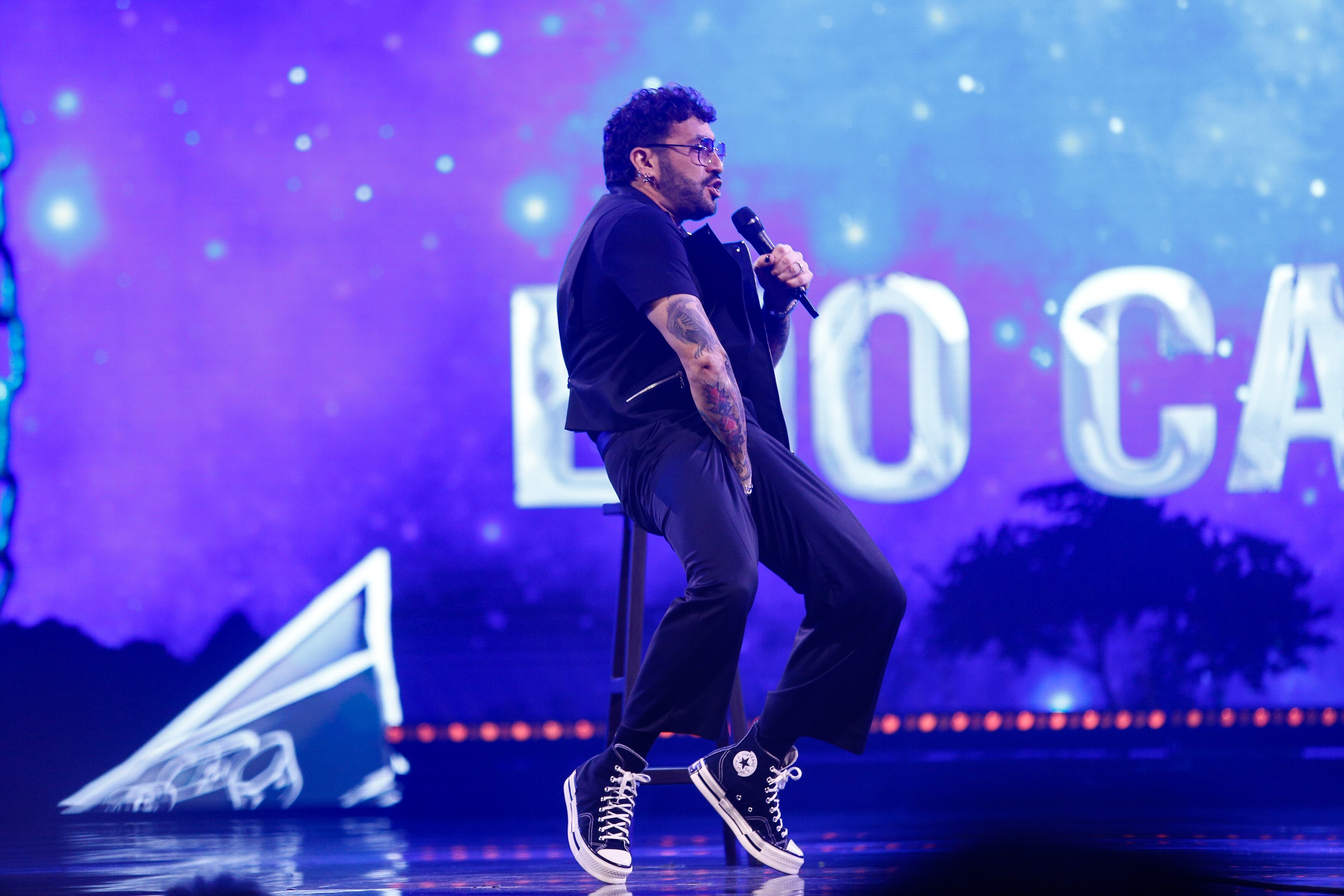 26 DE FEBRERO DE 2025 / VIÑA DEL MAR
Edo Caroe se presenta durante la Tercera Noche del 64 Festival Internacional de la Canción Viña 2025 en la Quinta Vergara
FOTO: DIEGO MARTIN/AGENCIAUNO