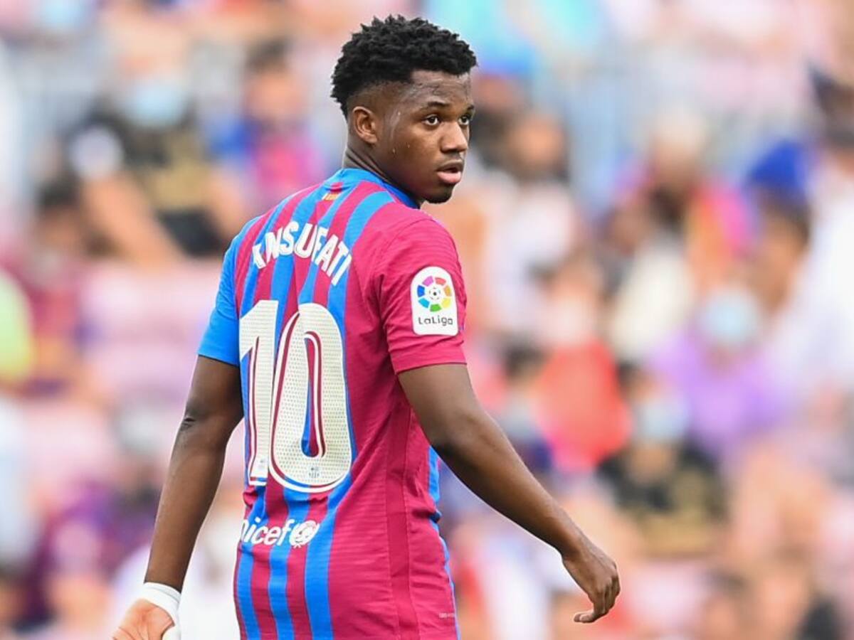Volvió el 10 al Camp Nou: Ansu Fati heredó la camiseta de Leo Messi y fue la figura en victoria del Barcelona