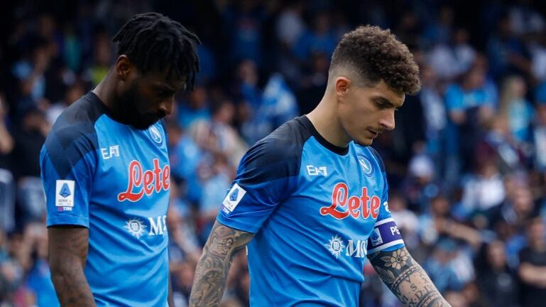 Napoli no pudo ser campeón de la Serie A este domingo tras inesperado empate ante Salernitana