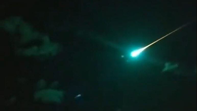 Bola de fuego verde Australia