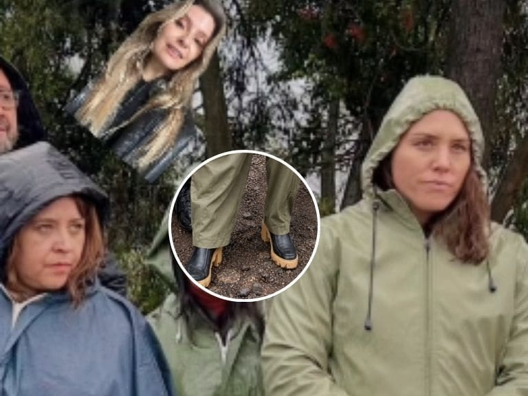 Calzado de Natalia Duco causa debate: expertos advierten qué zapatos debes evitar durante la lluvia