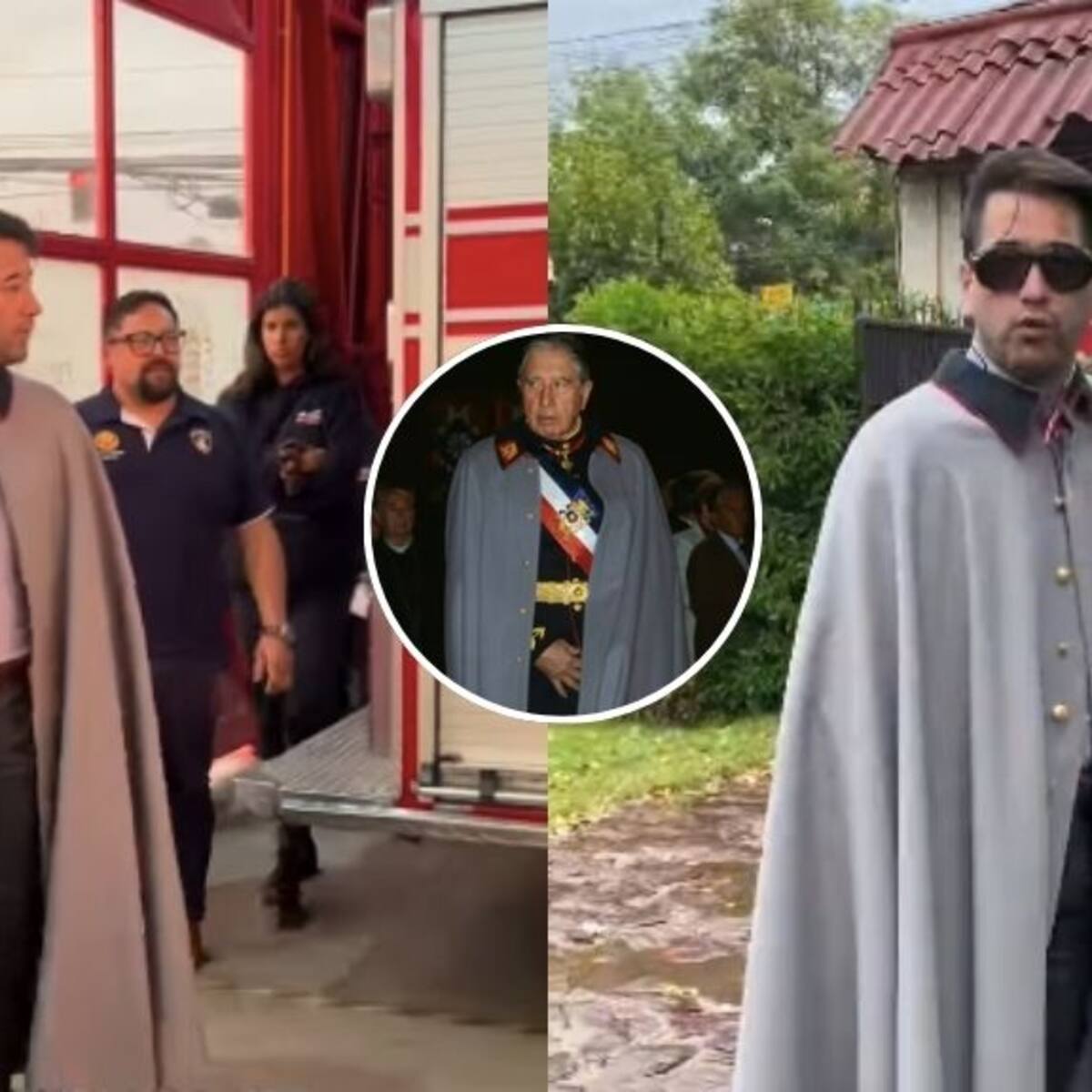 Diputado Javier Olivares desata polémica por vestimenta alusiva a Augusto Pinochet: lo trataron de “ridículo”