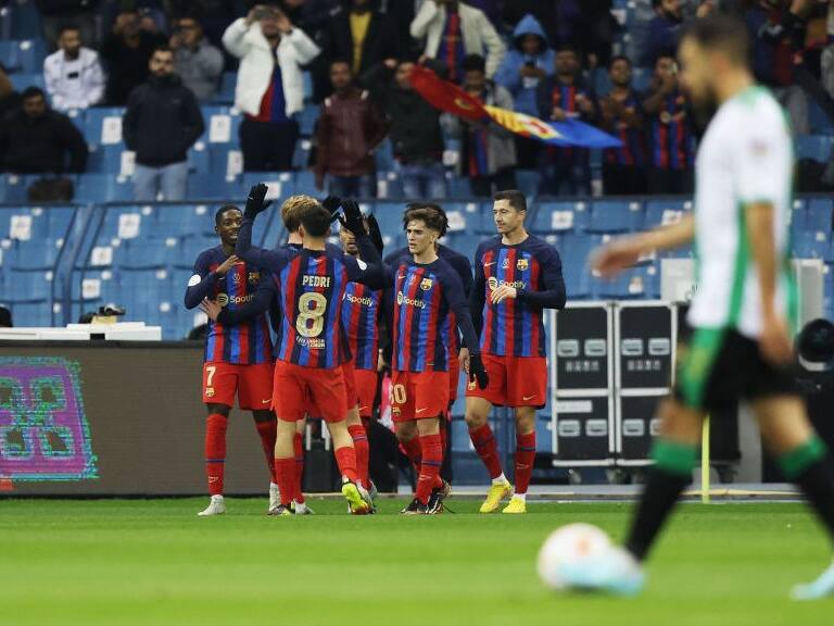 Barcelona tuvo que llegar hasta los penales para derrotar al Real Betis por la Supercopa de España