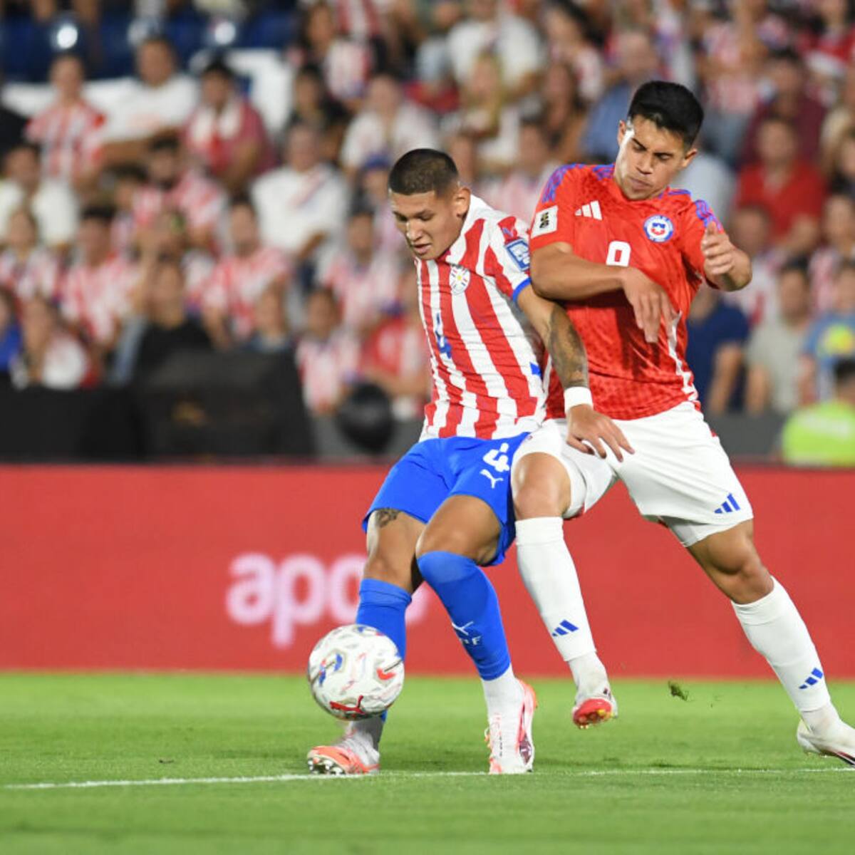 Chile cayó en su visita a Paraguay por las Eliminatorias 2026
