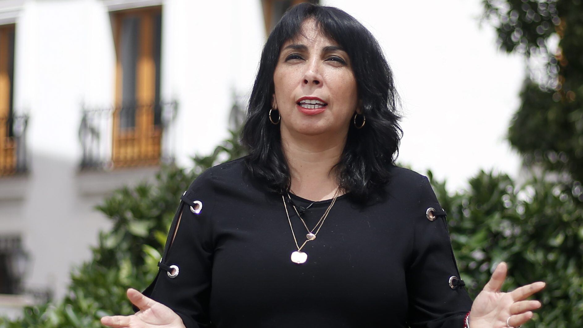 17 de Febrero de 2020/SANTIAGO La Ministra vocera de gobierno,Karla Rubilar, emite unas palabras en el palacio de la Moneda, sobre la contingencia nacional.
FOTO:CRISTOBAL ESCOBAR/AGENCIAUNO