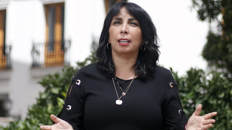 17 de Febrero de 2020/SANTIAGO La Ministra vocera de gobierno,Karla Rubilar, emite unas palabras en el palacio de la Moneda, sobre la contingencia nacional.
FOTO:CRISTOBAL ESCOBAR/AGENCIAUNO