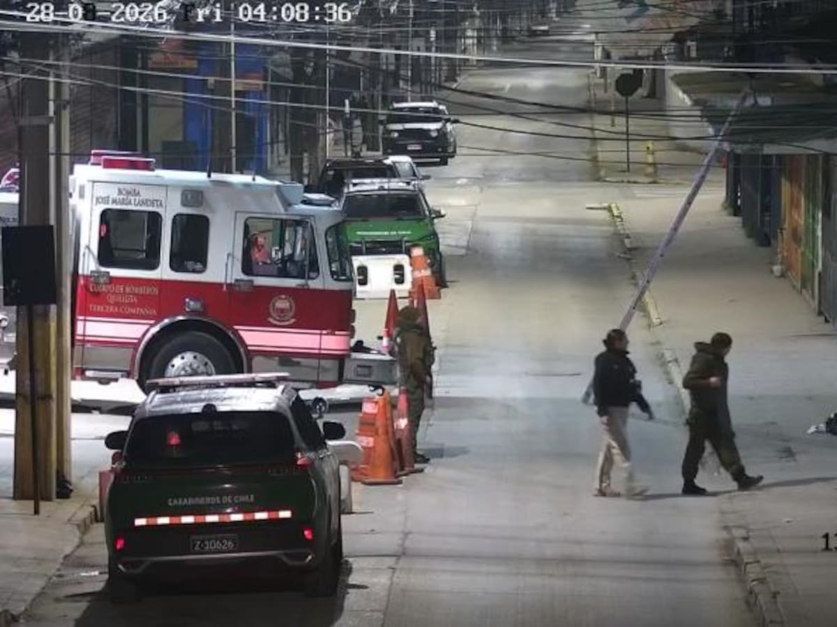 Carabinera cayó siete metros durante persecución a sospechoso en Quillota