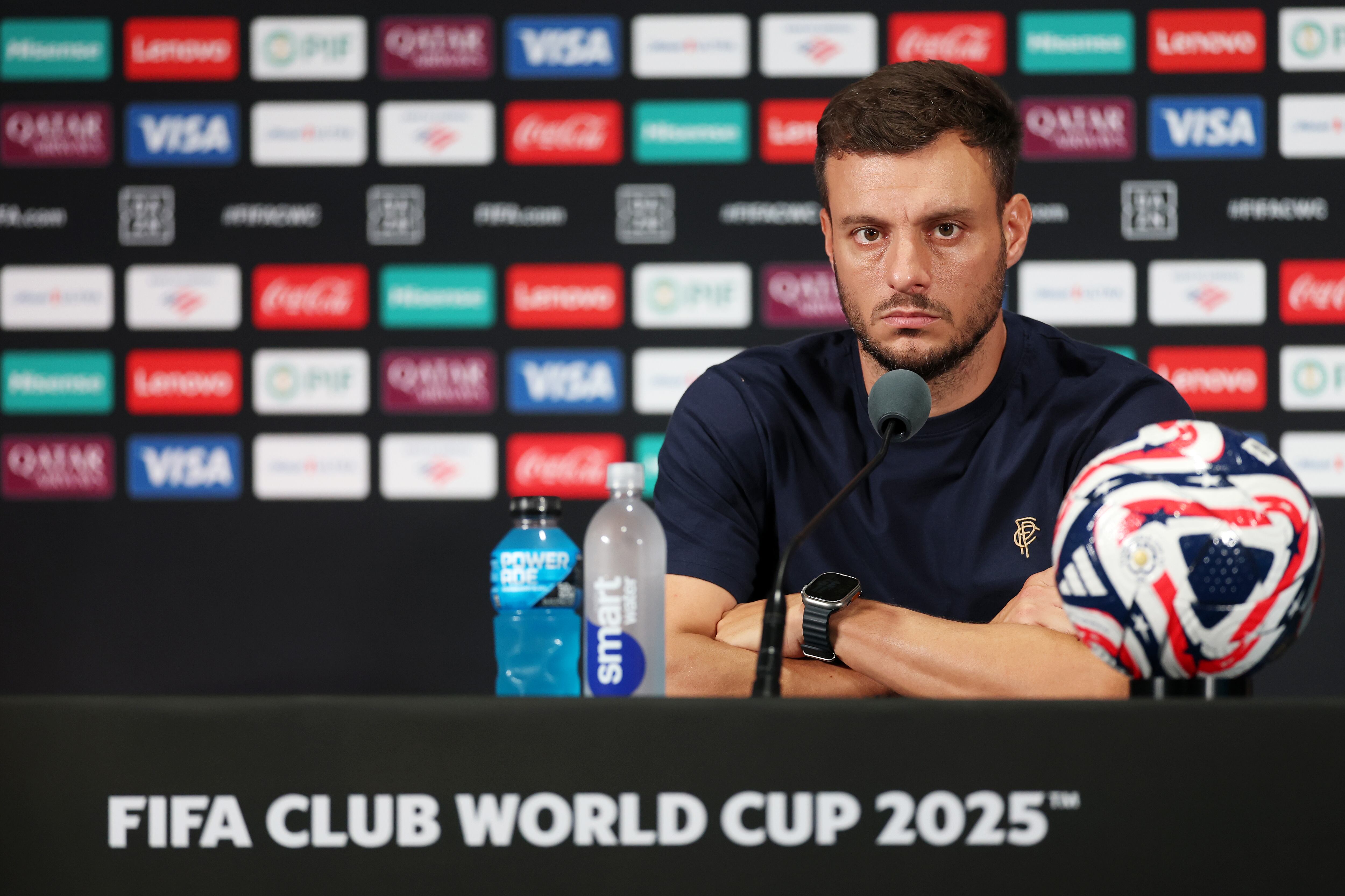 Martín Anselmi dirigió al Porto en el Mundial de Clubes 2025. Foto: Getty Images
