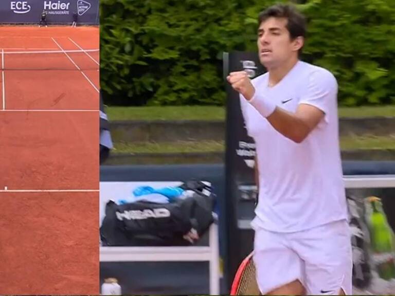 Su rival terminó rompiendo la raqueta: el tremendo punto con que Cristian Garin se lució en Hamburgo