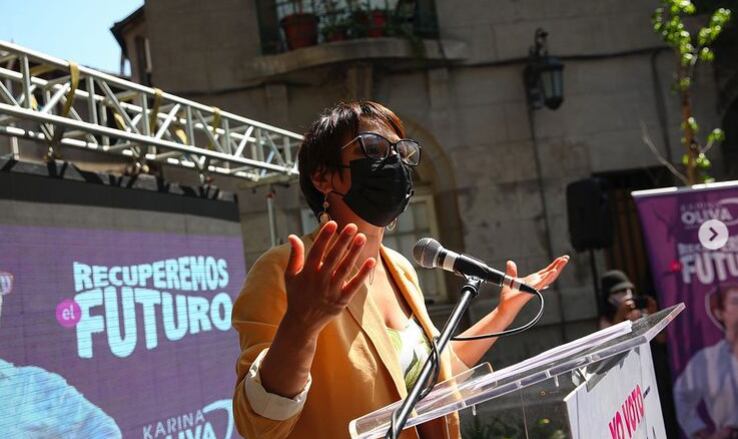 Karina Oliva oficializó su carrera hacia el senado.