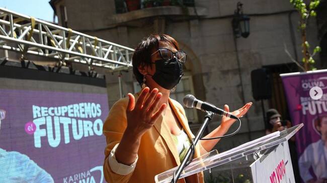Karina Oliva oficializó su carrera hacia el senado.