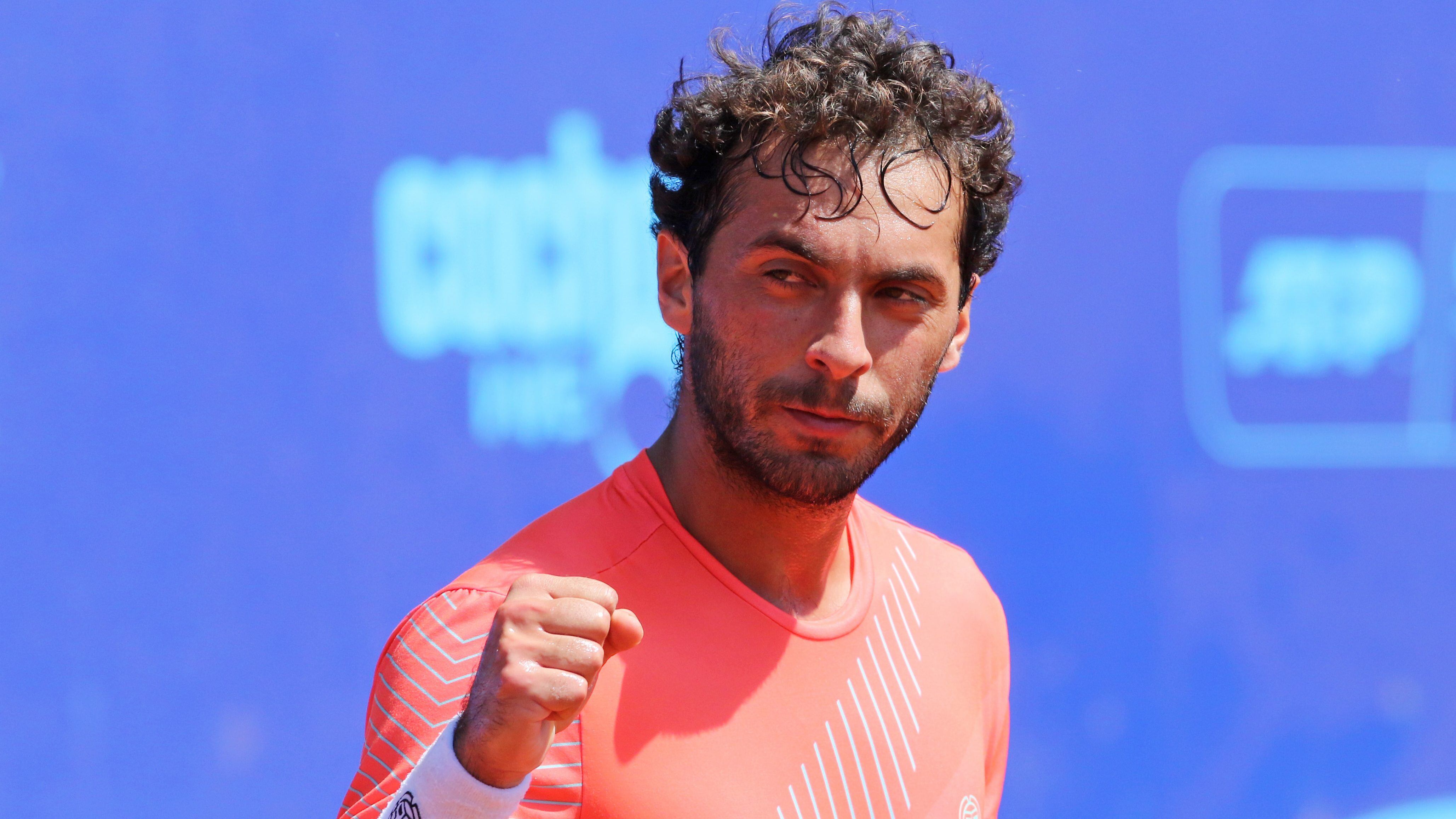 5 de Marzo del 2019/SANTIAGOEn el marco del Cachantún Open by Kia 2019 que se desarrolla en el Club Manquehue debuta Gonzalo Lama (524°). El semifinalista en la edición 2016 del Challenger de Santiago buscará su paso a la segunda ronda frente al argentino procedente de la clasificación Francisco Cerundolo (82°ITF)
FOTO:RODRIGO SAENZ/AGENCIAUNO