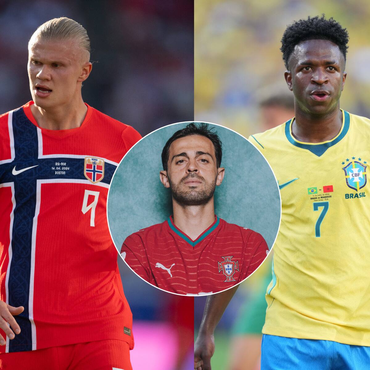 En pleno Mundial: la llamativa reacción de Haaland y Vinícius al fichaje de Bernardo Silva en el Real Madrid