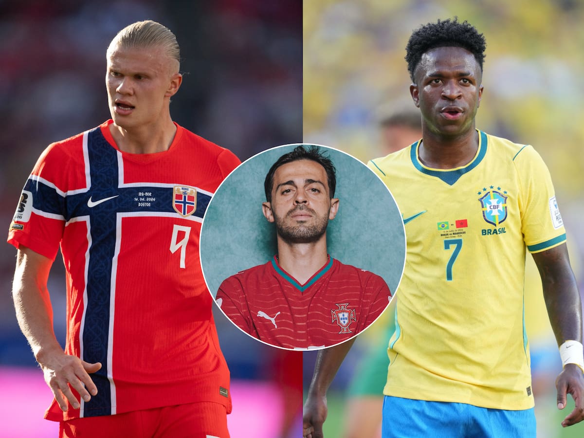 En pleno Mundial: la llamativa reacción de Haaland y Vinícius al fichaje de Bernardo Silva en el Real Madrid