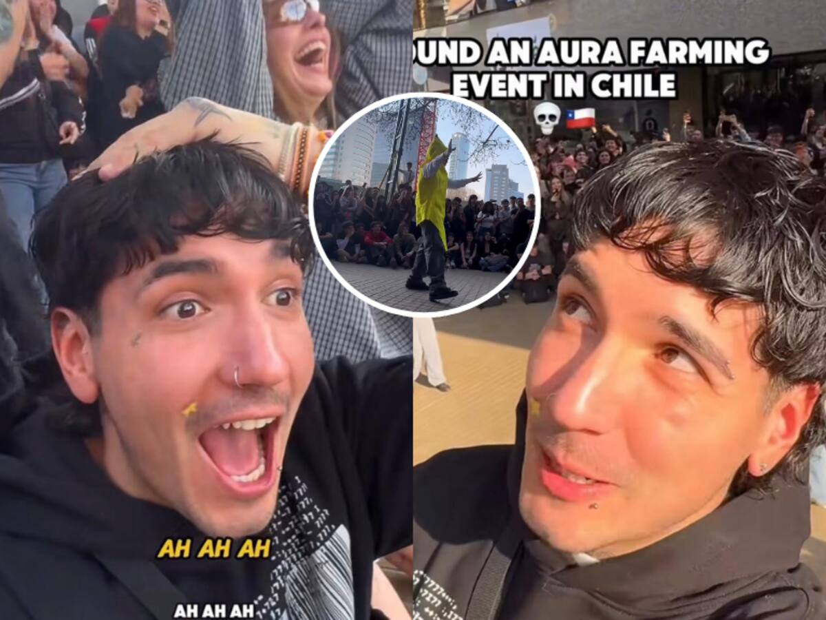 “Este país no es real”: Australiano queda en shock tras presenciar batalla de ‘farmear aura’ en pleno Santiago