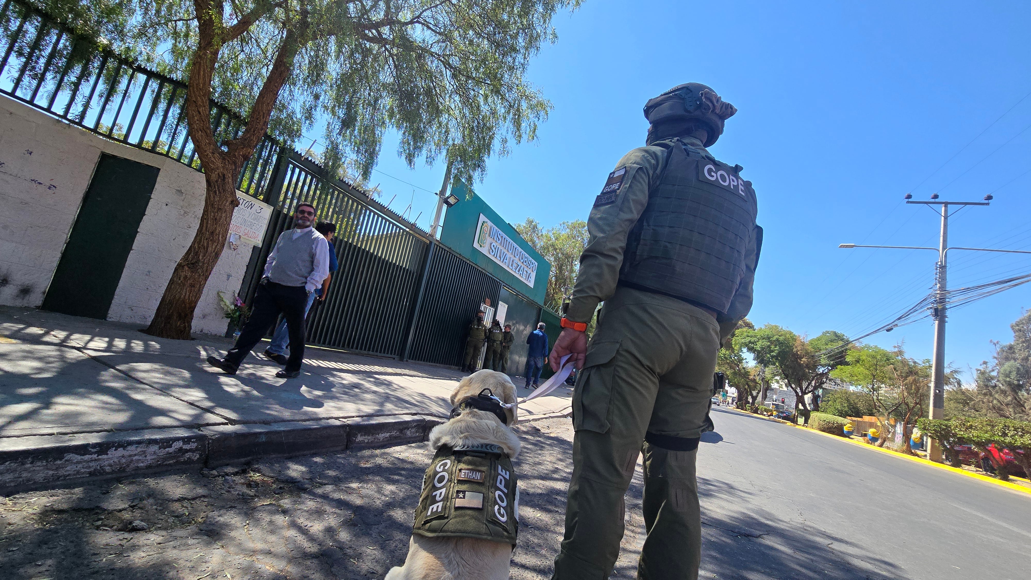 Ataque colegio Calama