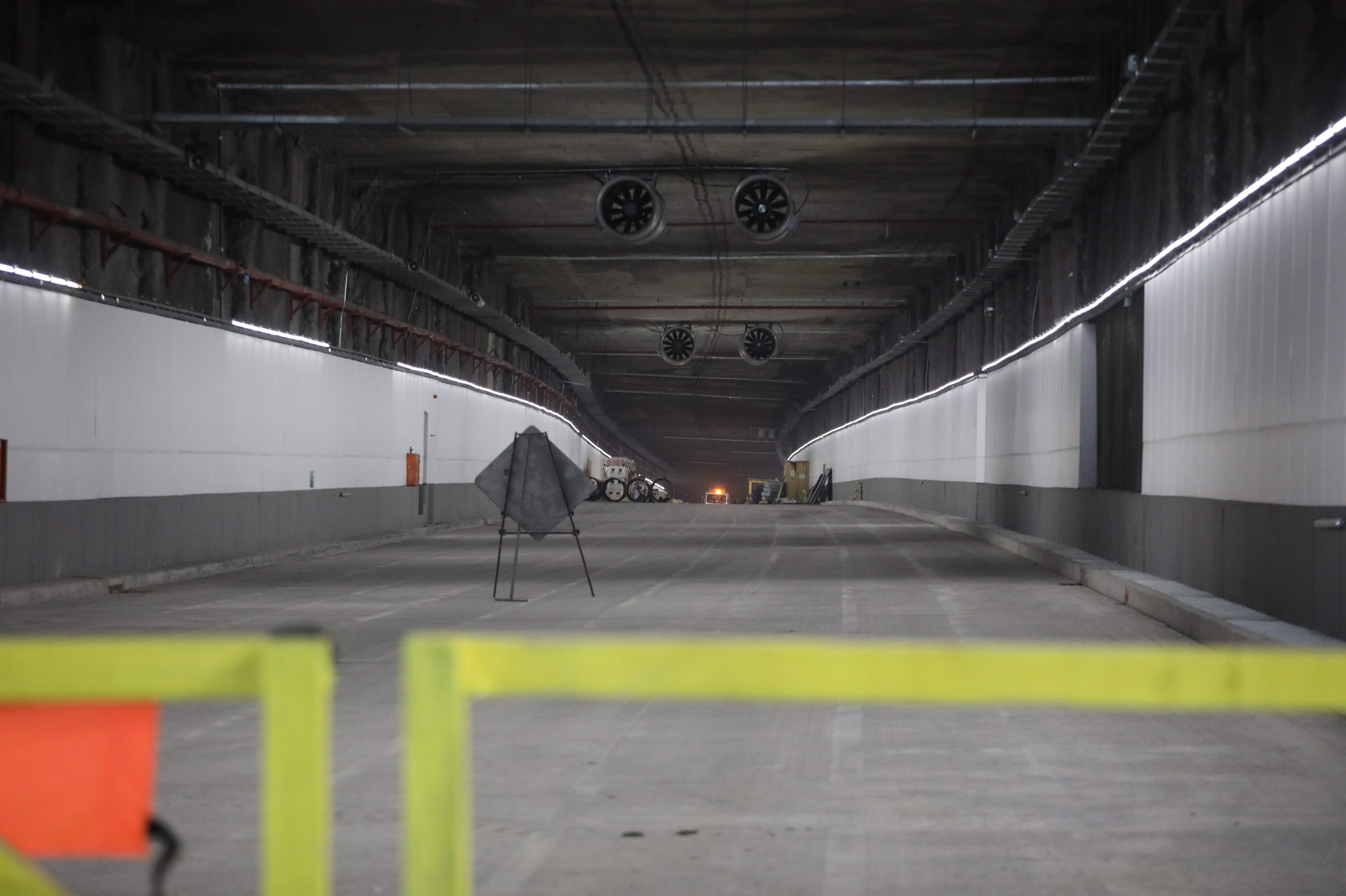 3 de junio de 2026 / SANTIAGO El Presidente de la República, José Antonio Kast, encabeza el hito constructivo de unión de los túneles de autopista subterránea AVO I Y AVO II, en la comuna de Ñuñoa, y la Reina.FOTO:  SEBASTIAN BELTRÁN GAETE /AGENCIAUNO