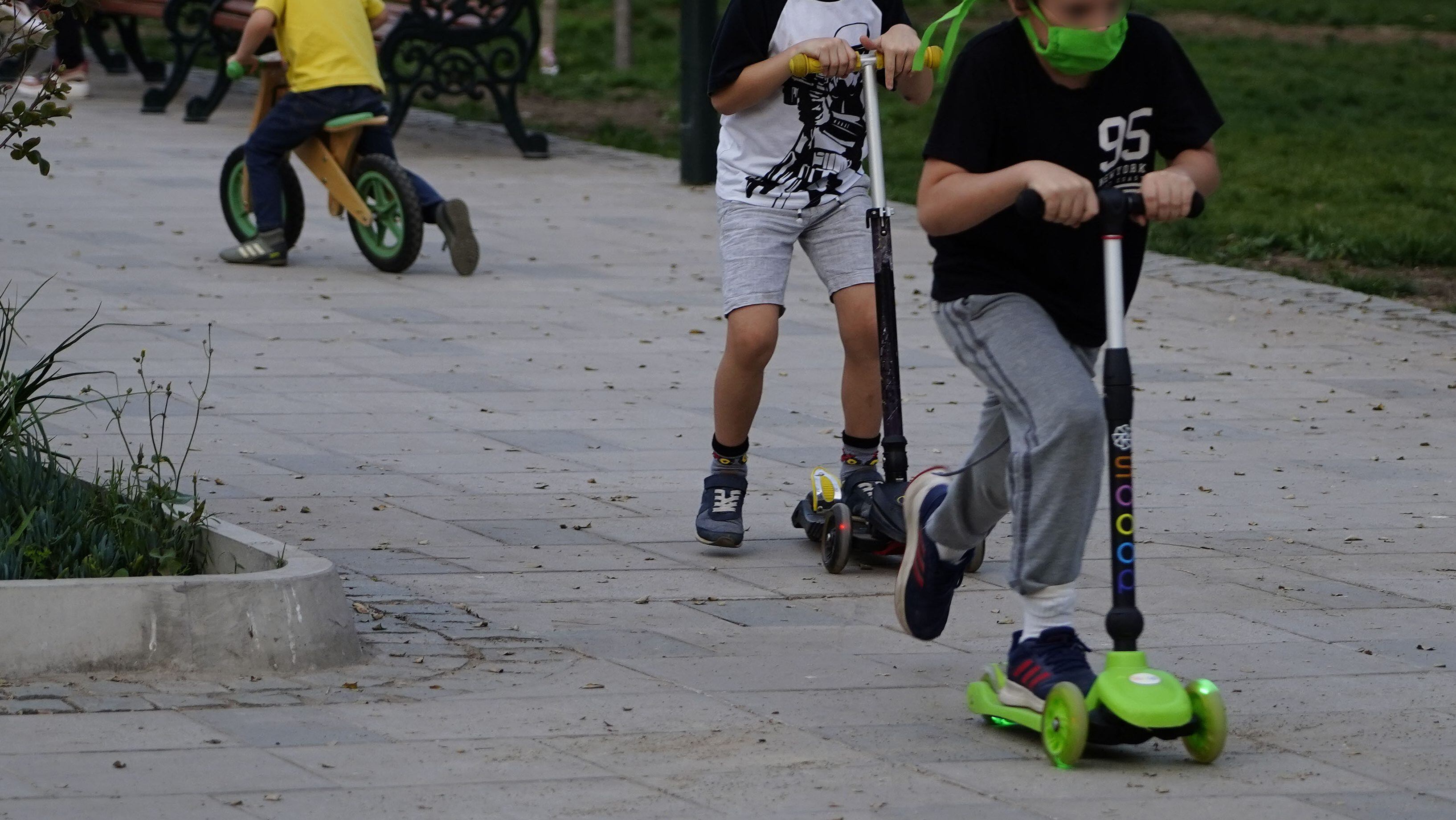 Niños cuarentena