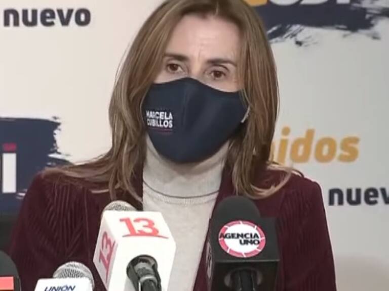 Marcela Cubillos agradeció «a quienes me eligieron constituyente» y aseguró que «toda la centro derecha está unida»
