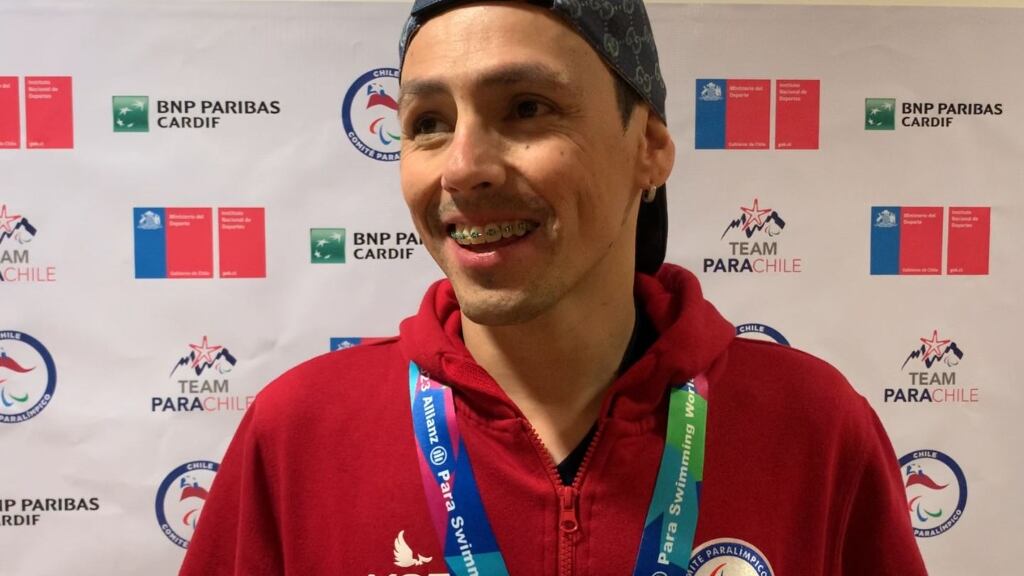 Alberto Abarza logra la décima medalla de su carrera disputando Mundiales de Para Natación