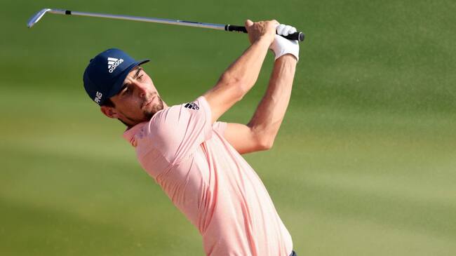 Joaquín Niemann arrancó en el top 10 su participación en el Saudi International