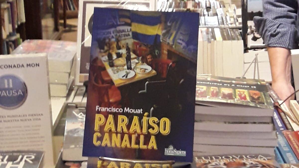 Francisco Mouat presenta este lunes en Rosario su nuevo libro, Paraíso Canalla