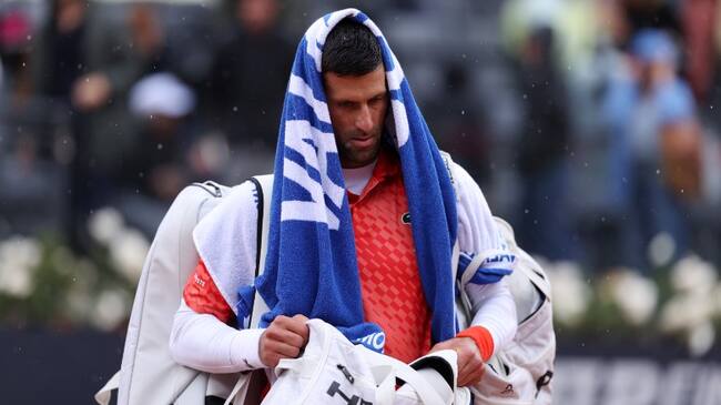 Fuera Alcaraz y también Djokovic: el serbio cae ante Holger Rune en otro batacazo del Masters 1000 de Roma