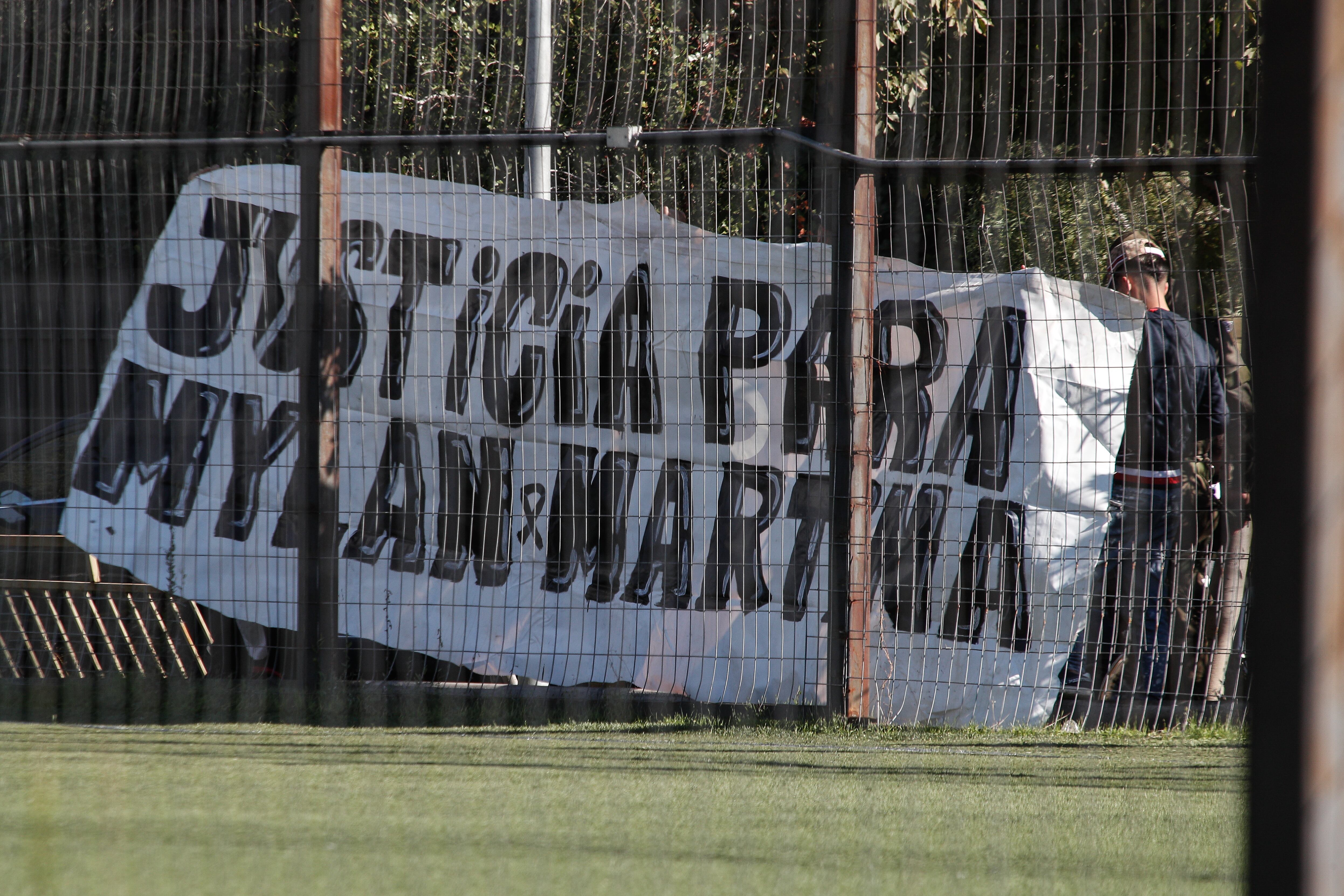 27 DE MAYO DE 2025 / SANTIAGOReconstitución de Escena donde dos hinchas de Colo Colo fallecieron luego de la intervención de un carro lanza gases de Carabineros en inmediaciones del Estadio Monumental durante el encuentro entre el equipo nacional contra Fortaleza por la copa libertadores el día 10 de Abril del 2025
FOTO: DIEGO MARTIN / AGENCIAUNO