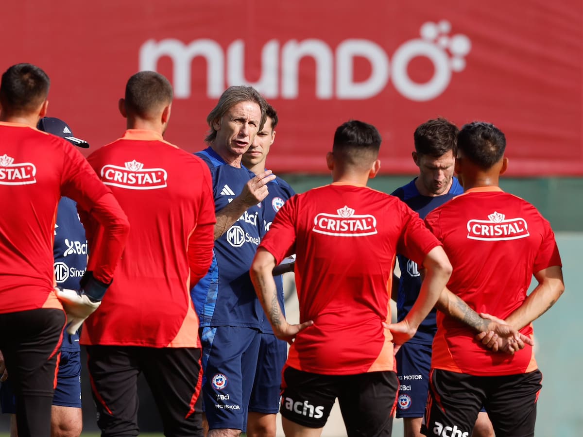 Con varias sorpresas: las dos formaciones que ensayó Ricardo Gareca para el amistoso de La Roja ante Panamá