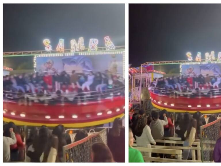 Tagadá de El Quisco colapsa en parque de diversiones y deja a seis personas heridas