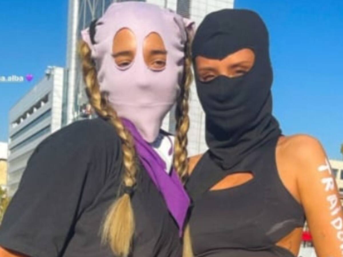 «Mis amigas me cuidan»: Princesa Alba y Cami marcharon juntas este 8M