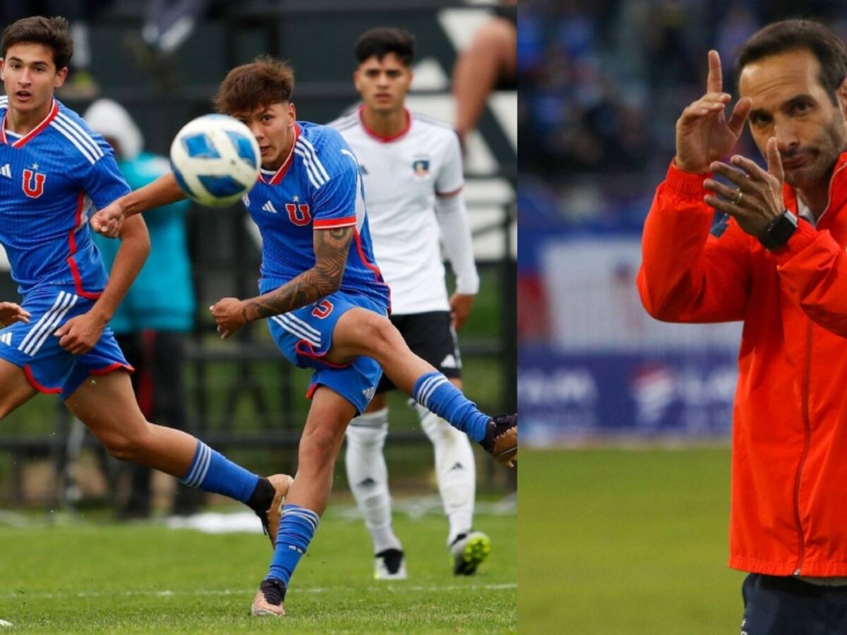 Colo Colo golea a la U en la categoría Proyección del fútbol formativo