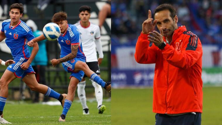 Colo Colo golea a la U en la categoría Proyección del fútbol formativo