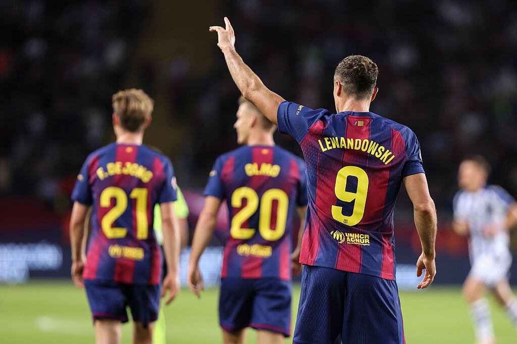 Fc Barcelona derrotó a la Real Sociedad